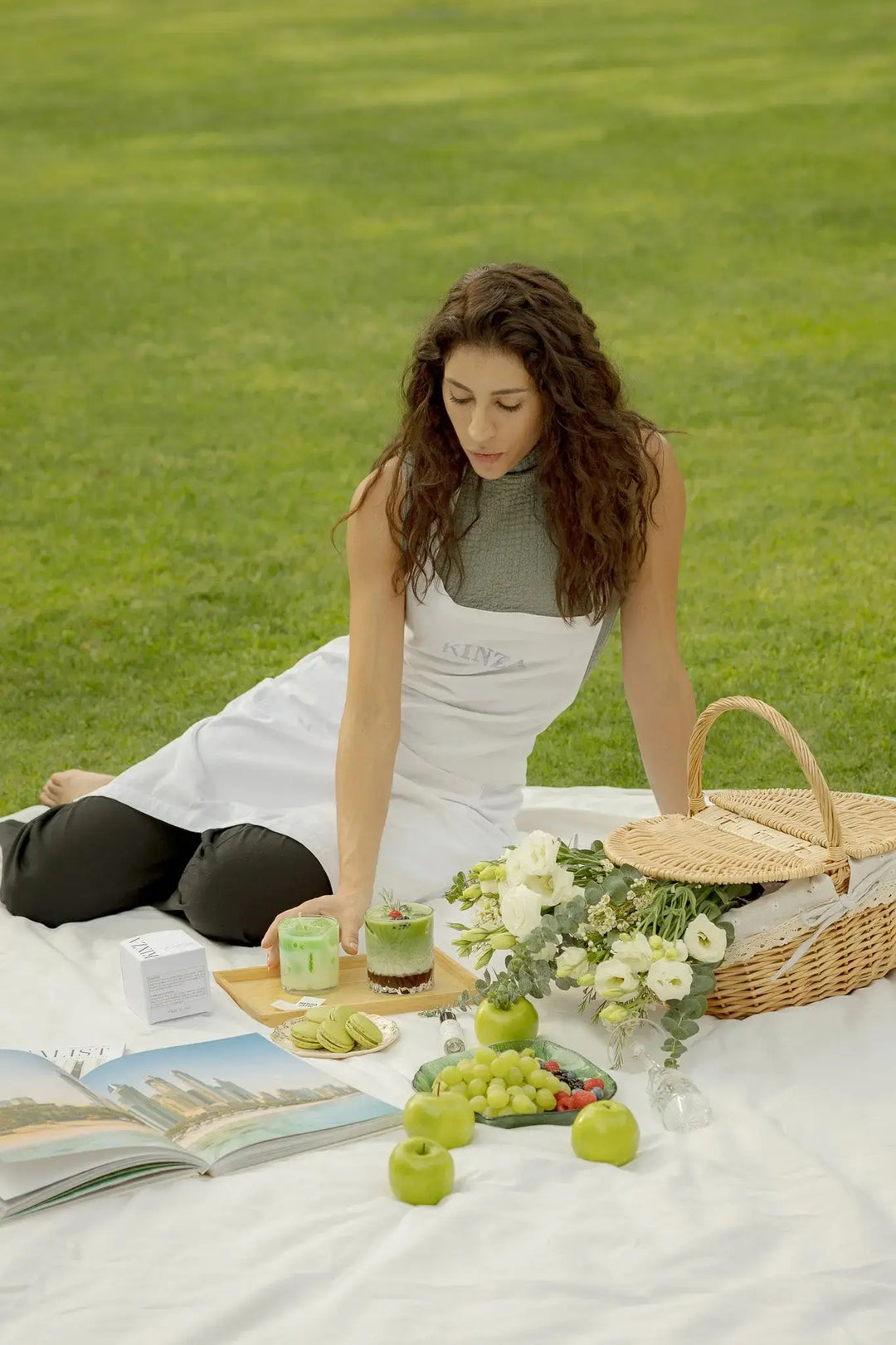 Iced Matcha Candle Studio Kinza