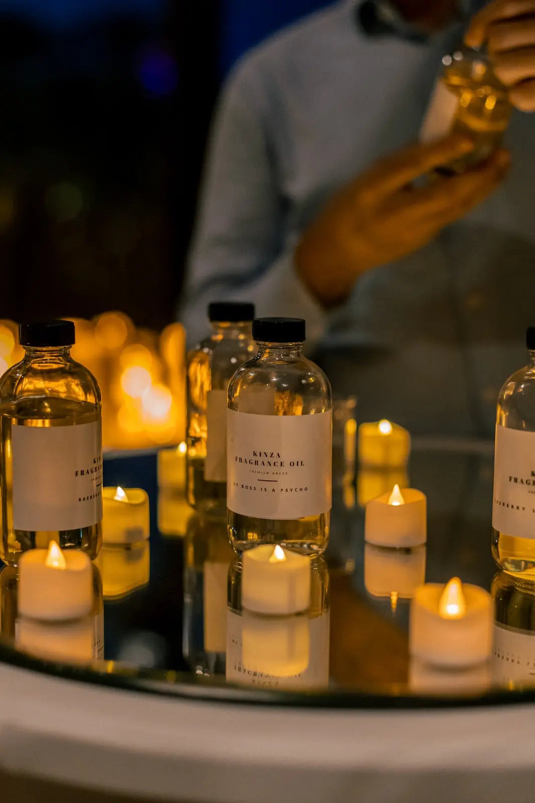 Candle Making in Candle Light Studio Kinza