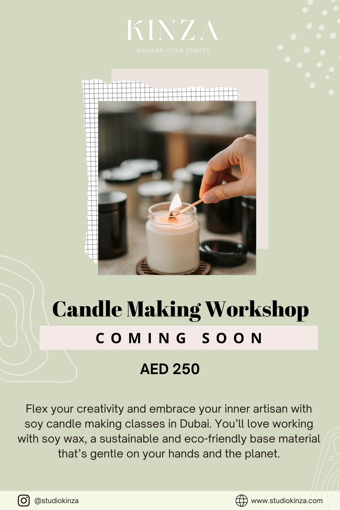 CANDLE MAKING WORKSHOP