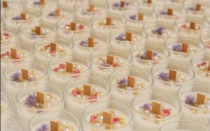 Live candle bar experience for weddings and corporate events in Dubai