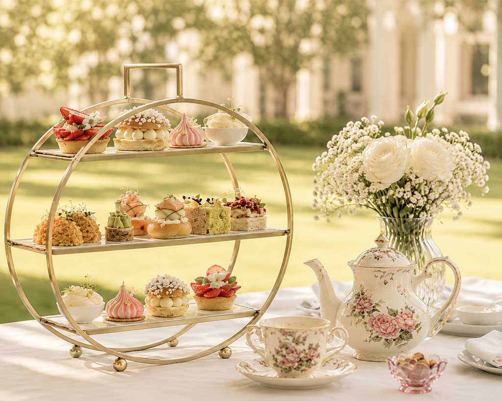 Luxury afternoon tea and candle making experience in Dubai