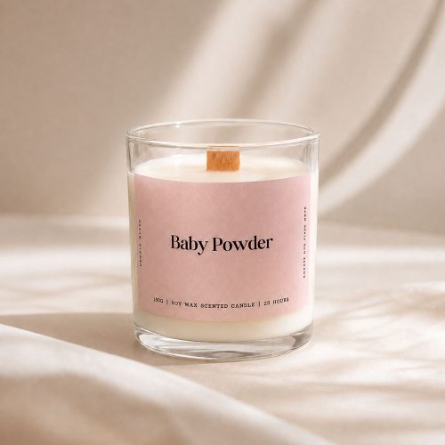 baby-powder-soy-candle-dubai-studio-kinza Studio Kinza Baby Powder soft musk soy candle in glass jar