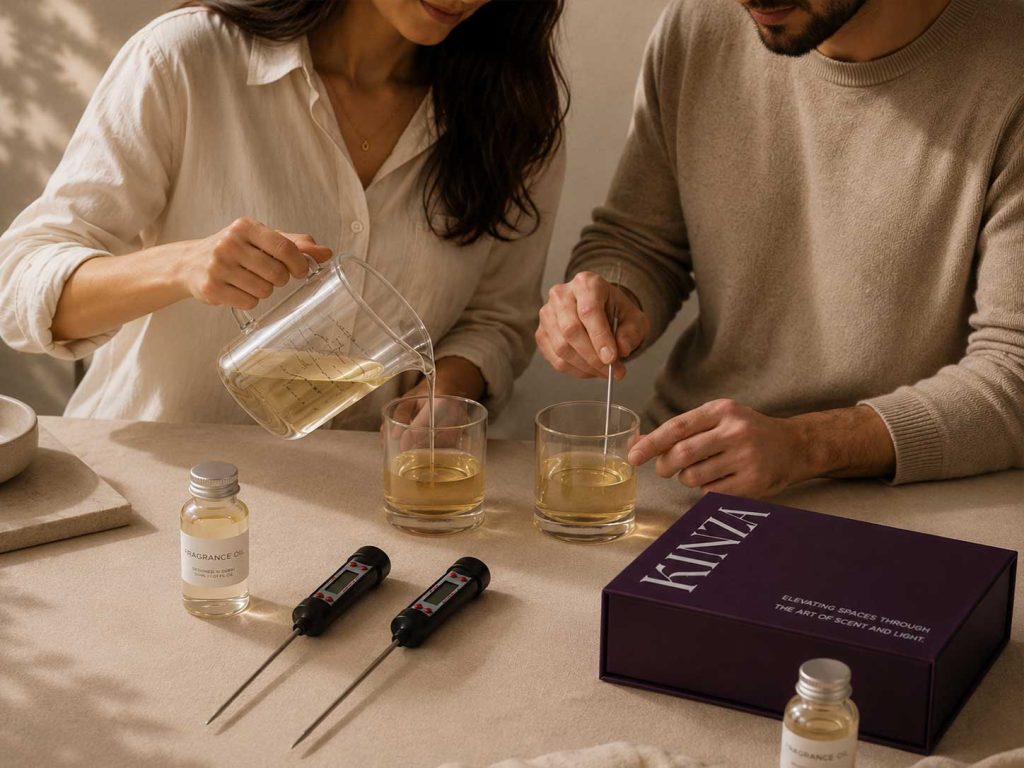 DIY candle making kit for couples date night in the UAE