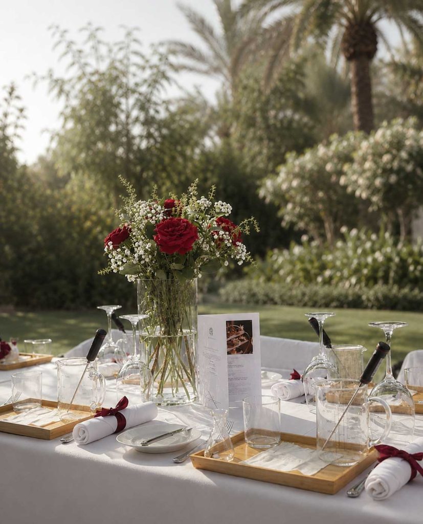 Corporate afternoon tea and candle making experience in Dubai
