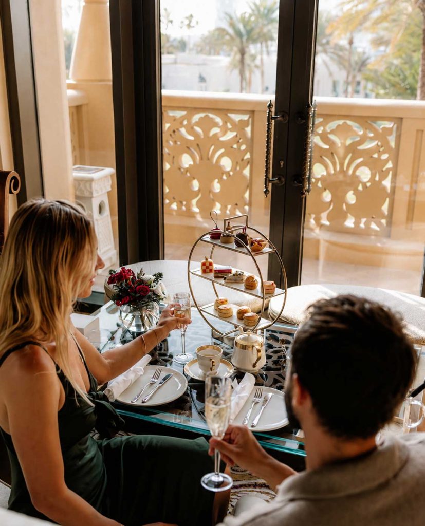 Romantic couples candle making and afternoon tea experience at Royal Mirage Dubai