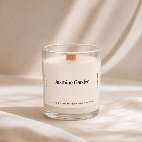 jasmine-garden-soy-candle-dubai-studio-kinza Studio Kinza Jasmine Garden jasmine soy candle in glass jar