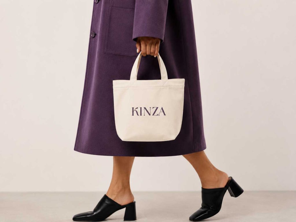Studio Kinza branded tote bag gift experience Dubai