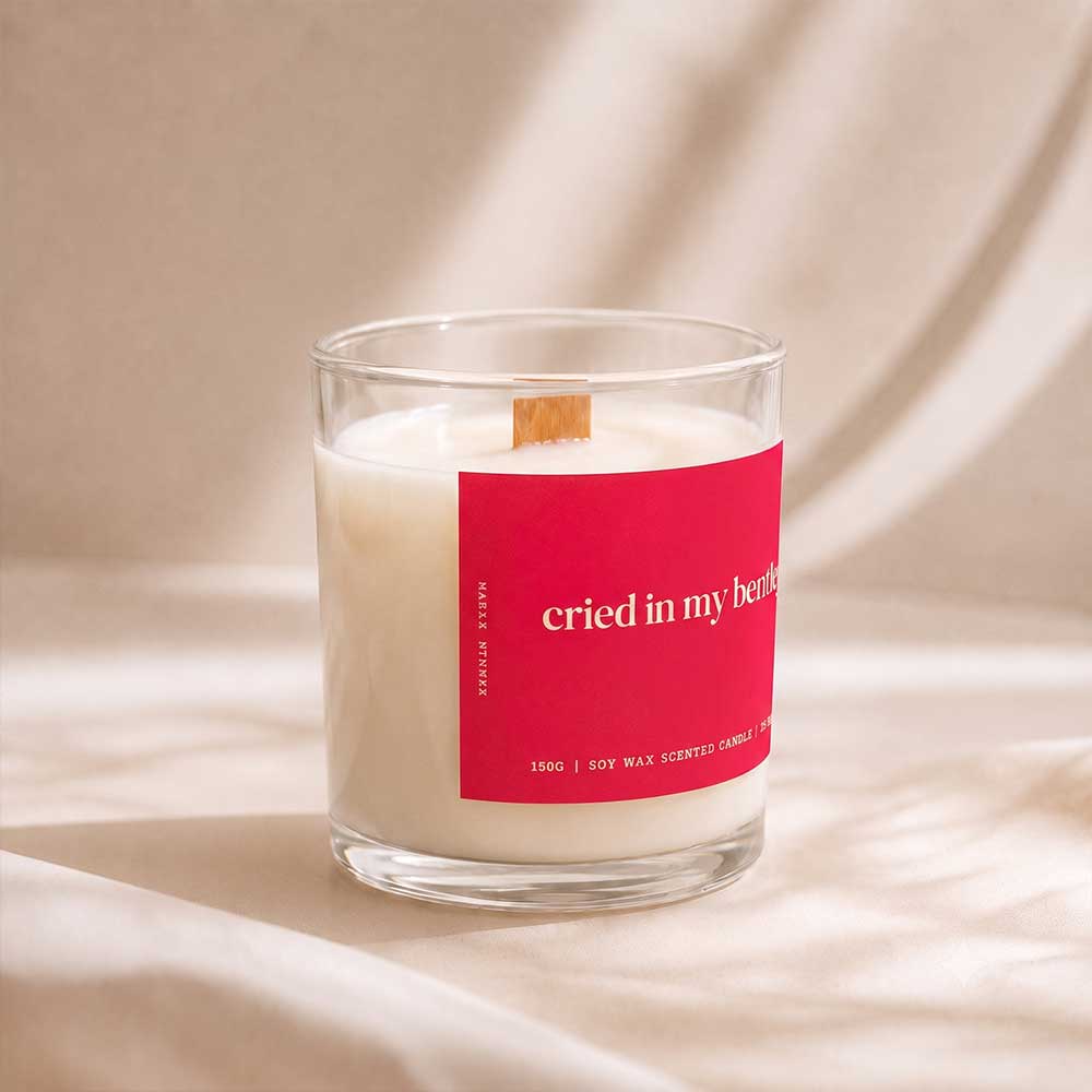 Cried in my Bentley 5 Studio Kinza Cried in My Bentley Soy Candle – Luxury Hand-Poured Scented Candle