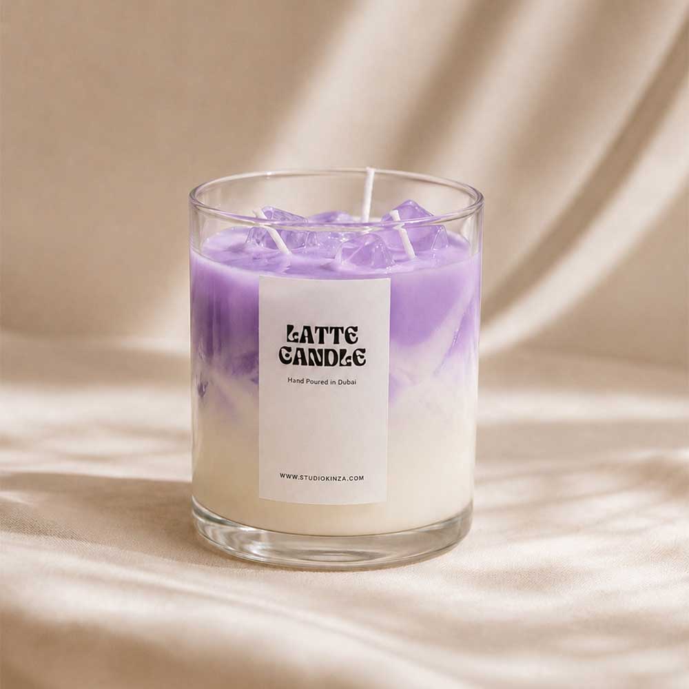 Iced Lavender Latte