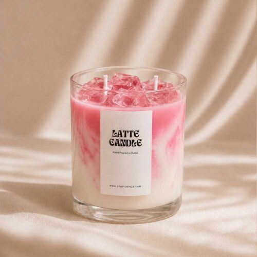 Iced Strawberry Latte