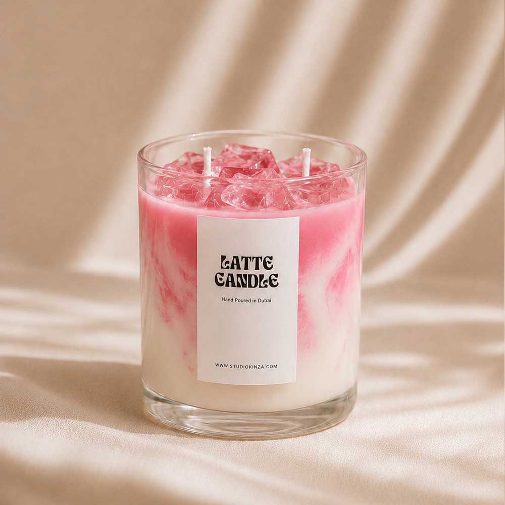 Iced Strawberry Latte