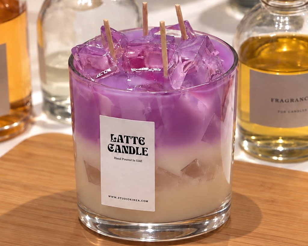 Public Candle Making Workshops 9 Iced Latte Candle