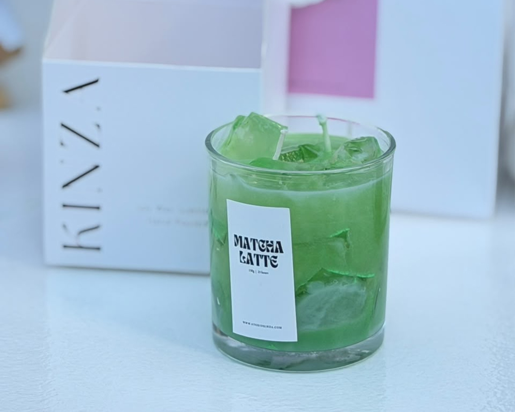Sip Stir Set Matcha Candle Making