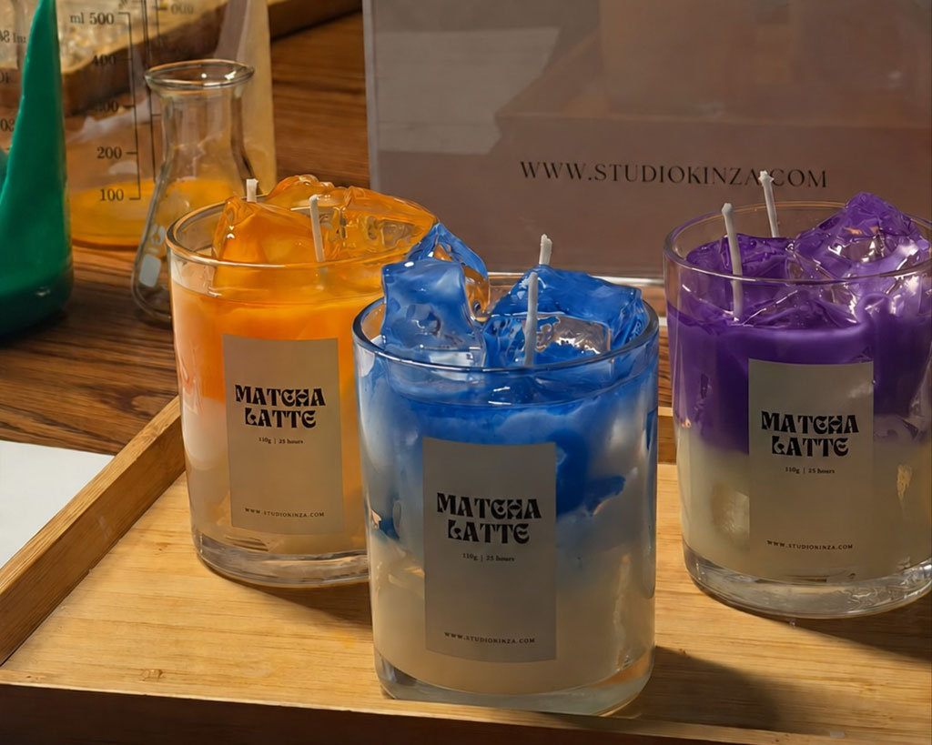 Iced Latte Candle Experience at Studio Kinza