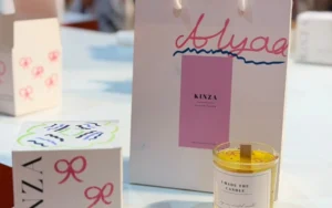 Children laughing and crafting custom scented candles at a unique birthday party in Dubai